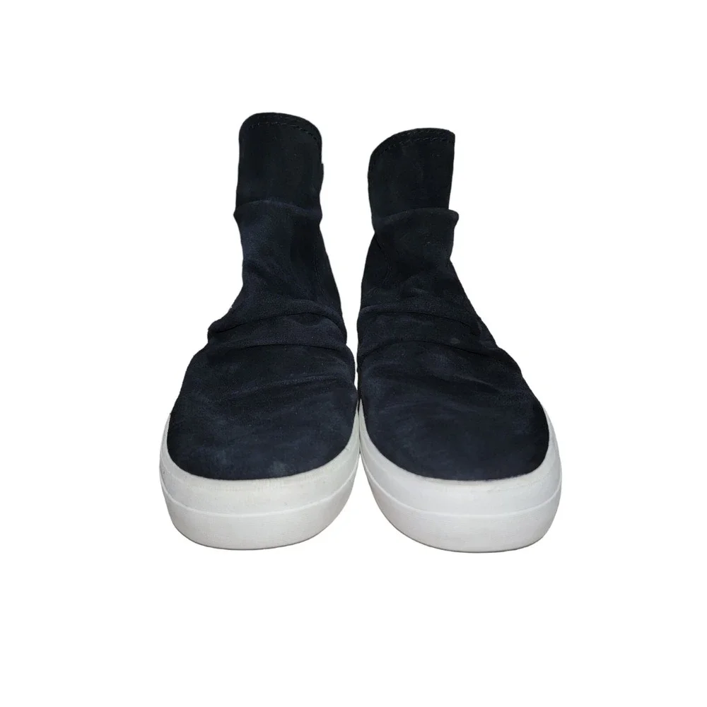 Sperry Top Sider Crest Lug Zone Womens Sz 10 M Black Suede Leather Shoes Sneaker